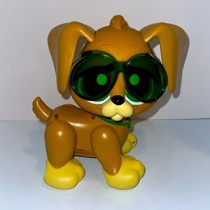 Littlest Pet Shop Walking Dog Green Googles TM MGA Toy